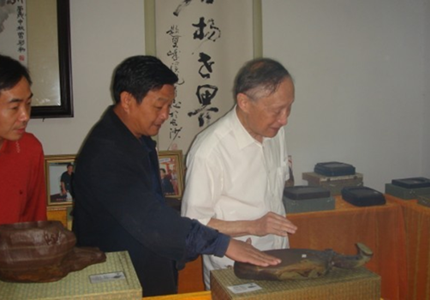 中国科学院院士来我厂视察