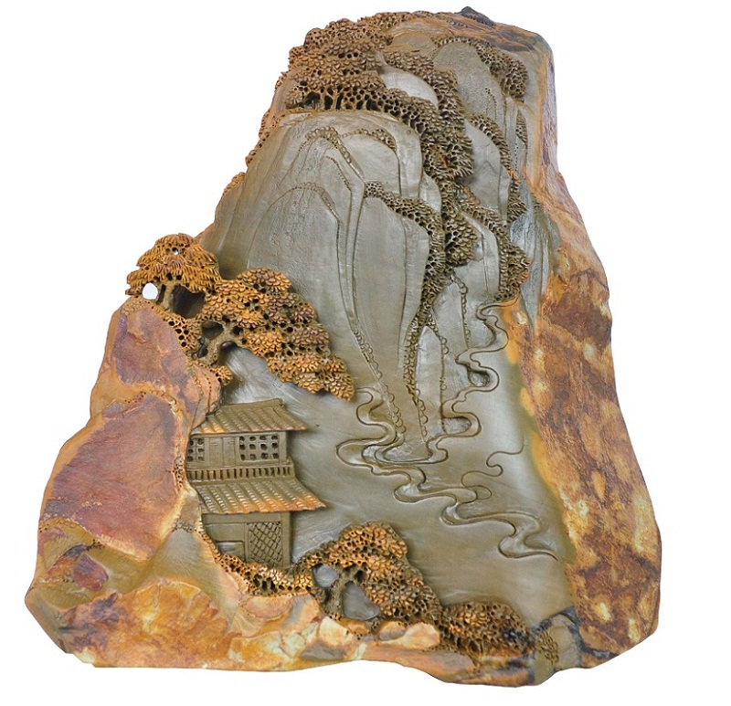 摆件：松山小阁（已售）