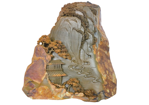 摆件：松山小阁（已售）